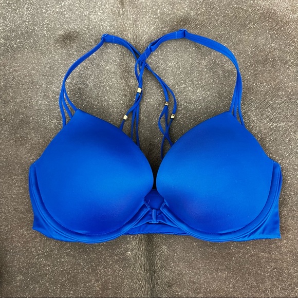 Victoria’s Secret Underwire Very Sexy Push Up Caged Strappy Beaded Bra - Picture 1 of 5